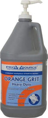 PRO-SOURCE - 1 Gal Pump Bottle Liquid Hand Cleaner - Orange (Color), Citrus Scent - USA Tool & Supply