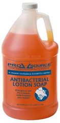 PRO-SOURCE - 1 Gal Bottle Liquid Soap - Antibacterial, Amber, Citrus Spice Scent - USA Tool & Supply