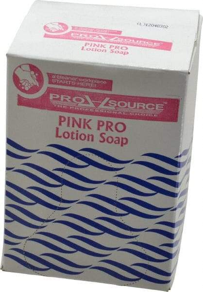 PRO-SOURCE - 800 mL Bag-in-Box Refill Liquid Soap - Hand Soap, Pink, Fresh Fragrance Scent - USA Tool & Supply