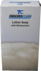 Technical Concepts - 800 mL Bag-in-Box Refill Foam Soap - Hand Soap, Rich Teal, Citrus Scent - USA Tool & Supply