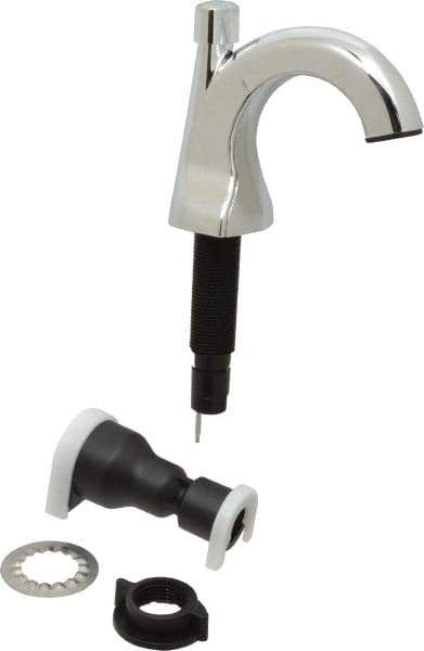 Technical Concepts - 800 to 1600 mL Liquid Soap Dispenser Hardware - Plastic, Counter Mounted, Chrome - USA Tool & Supply