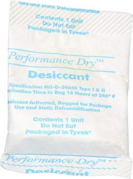 Made in USA - 1 Ounce Desiccant Packet - Silica Gel - USA Tool & Supply