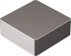 Sandvik Coromant - SNGN322 Grade 650 Ceramic Turning Insert - TiN Finish, 90° Square, 3/8" Inscr Circle, 1/8" Thick, 1/32" Corner Radius - USA Tool & Supply