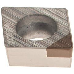 Sumitomo - NU-CCGA21.51 Grade BN2000 PCBN Turning Insert - Uncoated, 80° Diamond, 1/4" Inscr Circle, 3/32" Thick, 1/64" Corner Radius - USA Tool & Supply