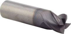M.A. Ford - 5/8", 5/8" LOC, 5/8" Shank Diam, 3" OAL, 4 Flute, Solid Carbide Square End Mill - Single End, ALtima Finish, 35/38° Helix, Centercutting, Right Hand Cut, Right Hand Flute, Series 177 - USA Tool & Supply