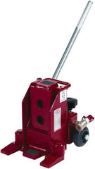 GKS - 5 Ton Capacity Toe Jack - 0.6" to 15-1/2" High, 5-1/2" Piston Stroke - USA Tool & Supply