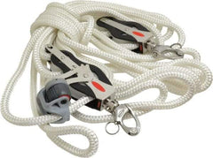 Ronstan - 1,240 Lb Lifting Capacity, 8-1/2' Lift Height, Block & Tackle Hoist - Made from Rope - USA Tool & Supply