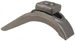 Gibraltar - 5/8" Stud, Carbon Steel, Plain Strap Clamp - 5-1/16" OAL x 1-5/8" Wide x 2-1/4" High, Plain Nose - USA Tool & Supply