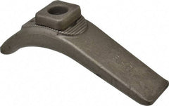 Gibraltar - 3/4" Stud, Carbon Steel, Plain Strap Clamp - 8" OAL x 2-1/8" Wide x 4" High, Plain Nose - USA Tool & Supply