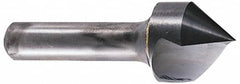 Hertel - 1-1/4" Head Diam, 3/4" Shank Diam, 1 Flute 82° Solid Carbide Countersink - USA Tool & Supply