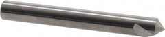 Hertel - 3/16" Head Diam, 3/16" Shank Diam, 1 Flute 100° Solid Carbide Countersink - USA Tool & Supply