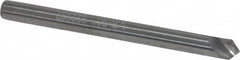 Hertel - 1/8" Head Diam, 1/8" Shank Diam, 1 Flute 90° Solid Carbide Countersink - USA Tool & Supply