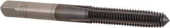 Hertel - M6x1.00 Metric Coarse D8 Thread Limit Plug Thread Forming Tap - High Speed Steel, TiCN Finish, 2-1/2" OAL - USA Tool & Supply