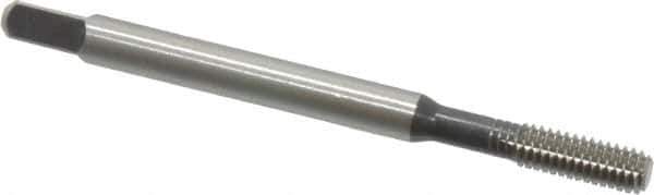 Hertel - M4x0.70 Metric Coarse D6 Thread Limit Bottoming Thread Forming Tap - High Speed Steel, 2-1/8" OAL - USA Tool & Supply