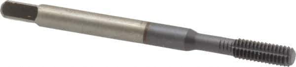 Hertel - M4x0.70 Metric Coarse D6 Thread Limit Bottoming Thread Forming Tap - High Speed Steel, TiCN Finish, 2-1/8" OAL - USA Tool & Supply