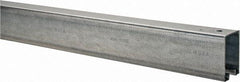 National Mfg. - 6 Ft Long, 450 Lb Capacity, Straight Boxrail - Galvanized, Series 5116 - USA Tool & Supply