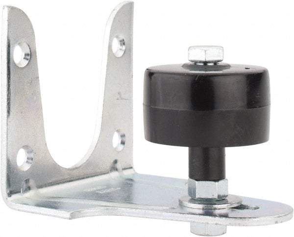 National Mfg. - Commercial Zinc Plated Steel Stay Roller - Up to 2-1/4" Door Thickness - USA Tool & Supply