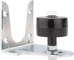 National Mfg. - Commercial Zinc Plated Steel Stay Roller - Up to 2-1/4" Door Thickness - USA Tool & Supply