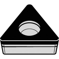 Kennametal - TCGW21.51 S0415 Grade KB1610 PCBN Turning Insert - 60° Triangle, 1/4" Inscr Circle, 3/32" Thick, 1/64" Corner Radius - USA Tool & Supply