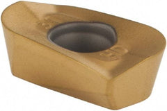 Kennametal - EP1031 Grade KC725M Carbide Milling Insert - TiN/TiCN/TiN Finish, 0.1476" Thick, 3.1mm Corner Radius - USA Tool & Supply