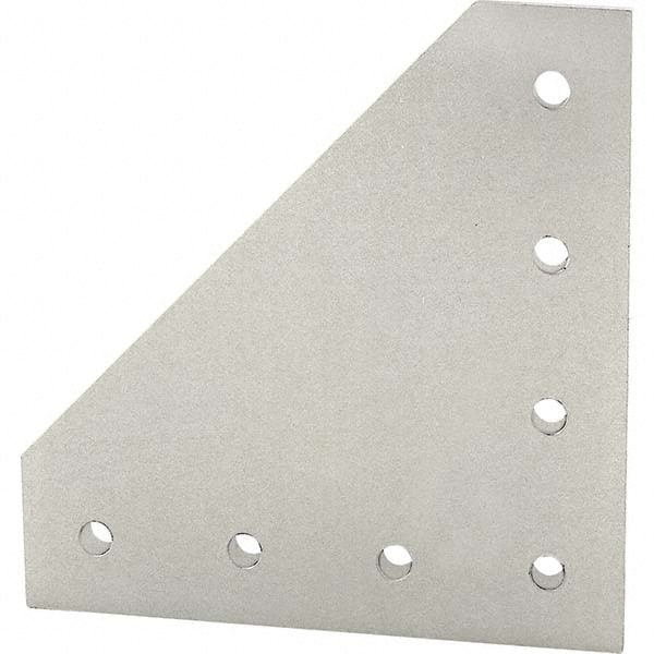 80/20 Inc. - 160mm Wide x 160mm Long Open Shelving Joining Plate - USA Tool & Supply