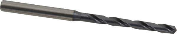 OSG - #14 130° Powdered Metal Jobber Drill - V Finish, Right Hand Cut, Spiral Flute, Straight Shank, 91mm OAL, Standard Point - USA Tool & Supply