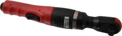 Florida Pneumatic - 1/2" Drive, 200 RPM, 95 Ft/Lb Torque Ratchet Wrench - Inline Handle, 4 CFM, 90 psi, 1/4" NPT Inlet - USA Tool & Supply