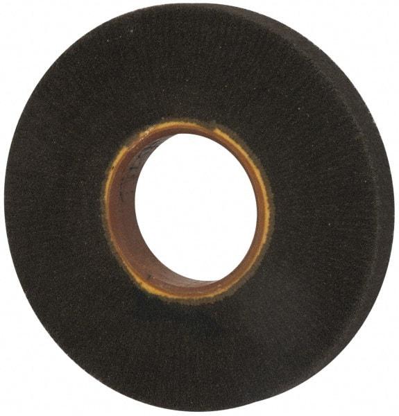 Brite Star - 8" Diam 220 Grit Silicon Carbide Unmounted Flap Wheel - 3" Hole, 1" Wide, Density 7, Coated, Grade Very Fine, 3,200 Max RPM - USA Tool & Supply