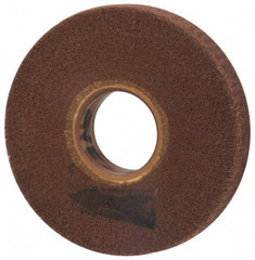 Brite Star - 6" Diam 220 Grit Aluminum Oxide Unmounted Flap Wheel - 2" Hole, 1" Wide, Density 7, Coated, Grade Very Fine, 3,400 Max RPM - USA Tool & Supply
