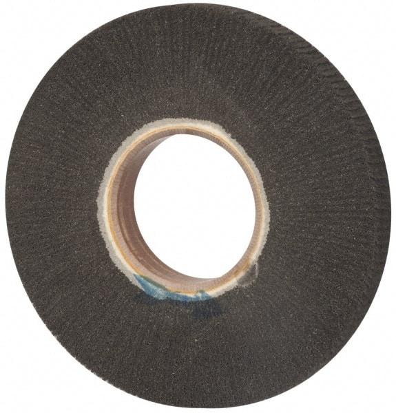 Brite Star - 8" Diam 220 Grit Silicon Carbide Unmounted Flap Wheel - 3" Hole, 1" Wide, Density 7, Coated, Grade Very Fine, 3,200 Max RPM - USA Tool & Supply