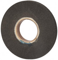 Brite Star - 8" Diam 220 Grit Silicon Carbide Unmounted Flap Wheel - 3" Hole, 1" Wide, Density 7, Coated, Grade Very Fine, 3,200 Max RPM - USA Tool & Supply