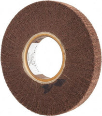 Brite Star - 8" Diam 180 Grit Aluminum Oxide Unmounted Flap Wheel - 3" Hole, 1" Wide, Density 7, Coated, Grade Fine, 3,200 Max RPM - USA Tool & Supply