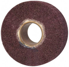 Brite Star - 6" Diam 120 Grit Aluminum Oxide Unmounted Flap Wheel - 2" Hole, 2" Wide, Density 5, Coated, Grade Medium, 3,400 Max RPM - USA Tool & Supply