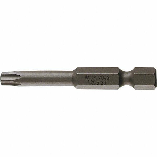 Wiha - T30 Power Bit - 1/4" Drive, 2" OAL - USA Tool & Supply