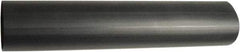 3M - 6" Long, 4:1, Polyolefin Heat Shrink Electrical Tubing - Black - USA Tool & Supply