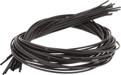 3M - 48" Long, 2:1, Polyolefin Heat Shrink Electrical Tubing - Black - USA Tool & Supply