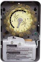 Intermatic - 24 hr Indoor Analog Electromechanical Timer - 48 On/Off, 120/208 to 277/480 VAC, 60 Hz, - USA Tool & Supply