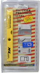 Laser Tools Co. - 1 Beam 1,000' Max Range Laser Precision Level - Red Beam, 1/8" at 100' Accuracy, 241.3mm Long x 1" Wide x 1-1/8" High, Battery Included - USA Tool & Supply