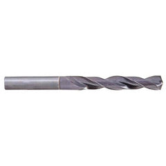 Accupro - #43 140° Solid Carbide Jobber Drill - USA Tool & Supply