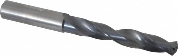 Accupro - 9/16" 140° Solid Carbide Jobber Drill - USA Tool & Supply