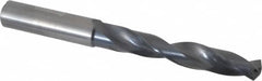 Accupro - 9/16" 140° Solid Carbide Jobber Drill - USA Tool & Supply