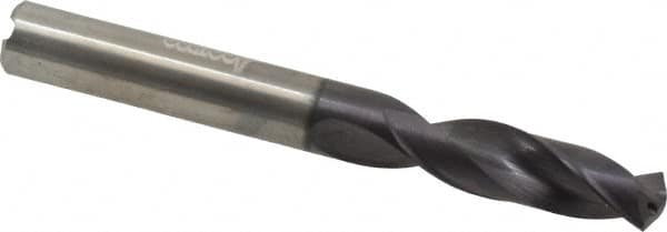 Accupro - 10mm 140° Spiral Flute Solid Carbide Screw Machine Drill Bit - USA Tool & Supply