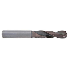 Accupro - 5/32" 140° Spiral Flute Solid Carbide Screw Machine Drill Bit - USA Tool & Supply