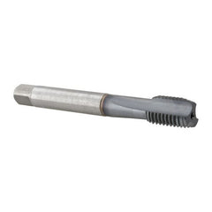 Emuge - M16x2.00 Metric Coarse 3-Flute TiCN Finish Straight Flute Machine Tap - USA Tool & Supply