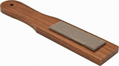 Eze Lap - 3" Long x 1" Wide Diam ond Sharpening Stone - Flat, 400 Grit, Medium Grade - USA Tool & Supply