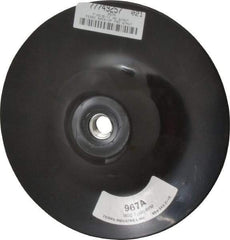 Ferro Industries - 7" Diam Locking Nut Disc Backing Pad - 7,000 RPM - USA Tool & Supply