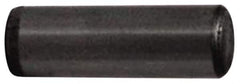 Made in USA - 11/16 Inch Long, Knurl Pin - 3/16 Inch Diameter, Steel - Exact Industrial Supply