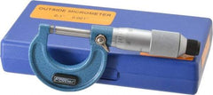 Fowler - 0 to 1" Range, 0.001" Graduation, Mechanical Outside Micrometer - Friction Thimble, Accurate to 0.0001" - USA Tool & Supply