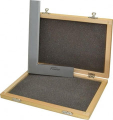 Fowler - 8-1/2" Blade Length, 5-1/8" Base Length Tool Steel Square - 0.0002" Accuracy, Beveled Edge - USA Tool & Supply