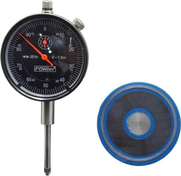 Fowler - 2-1/2 Inch Diameter Drop Indicator Back - USA Tool & Supply